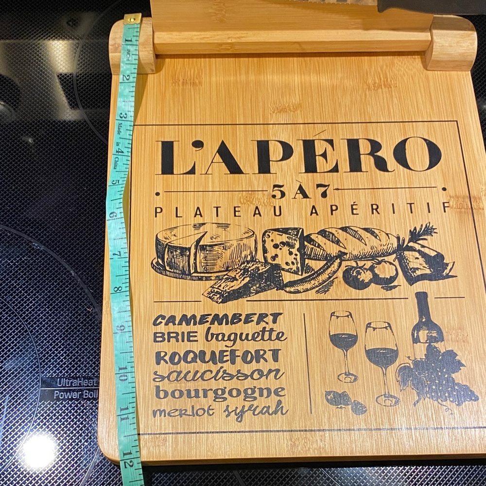 Bamboo L'APERO Kitchen Cutting Board - Picture 9 of 10